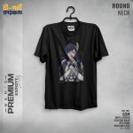 Men's Premium Export Quality Round Neck T-shirt by T-shirt Karkhana Black 1 27