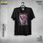 Men's Premium Export Quality Round Neck T-shirt by T-shirt Karkhana Black 9 T-0214