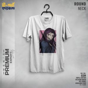 Men's Premium Export Quality Round Neck T-shirt by T-shirt Karkhana White 5 T-0484