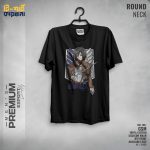 Men's Premium Export Quality Round Neck T-shirt by T-shirt Karkhana Black 4 T-0561