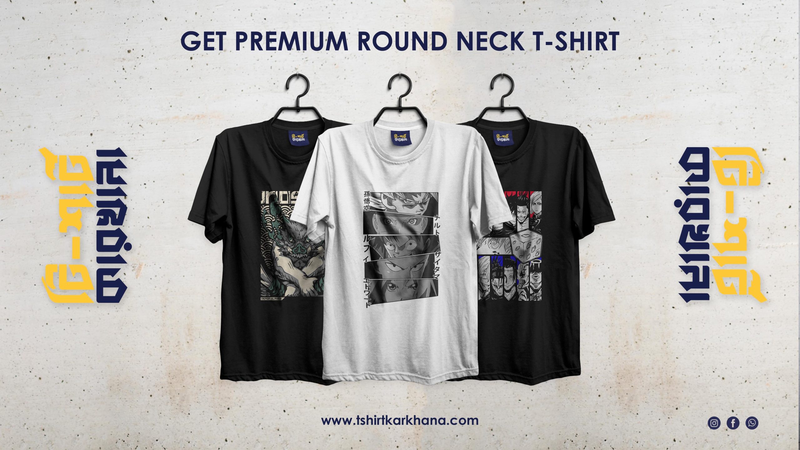 Hero Tshirt Karkhana Hero Imgae roundneck